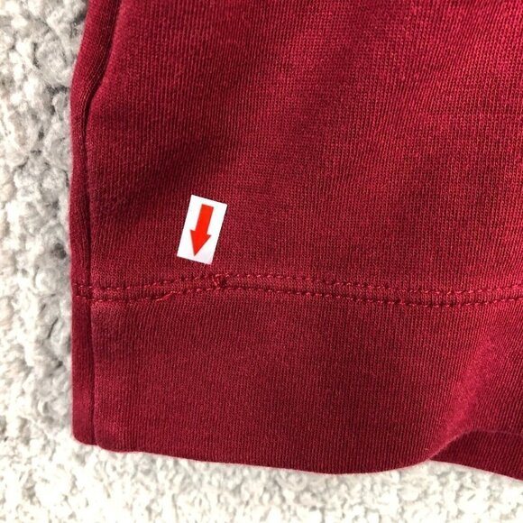 Banana Republic Men's Pullover Long Sleeve Red Plum 1/4 Zip Sweatshirt Size XL - Picture 9 of 10